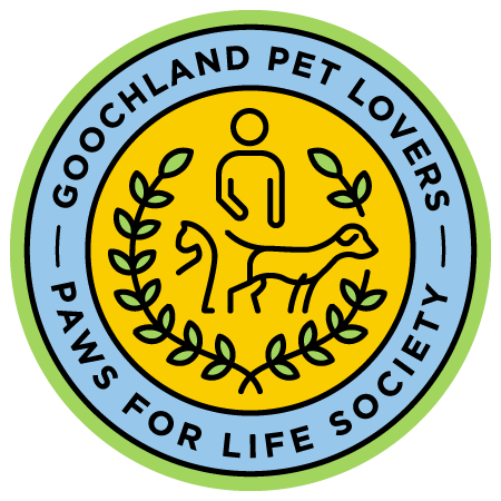 Goochland Pet Lovers - Paws for Life Society Logo